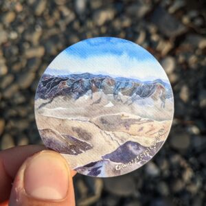 Mt Borah View Sticker